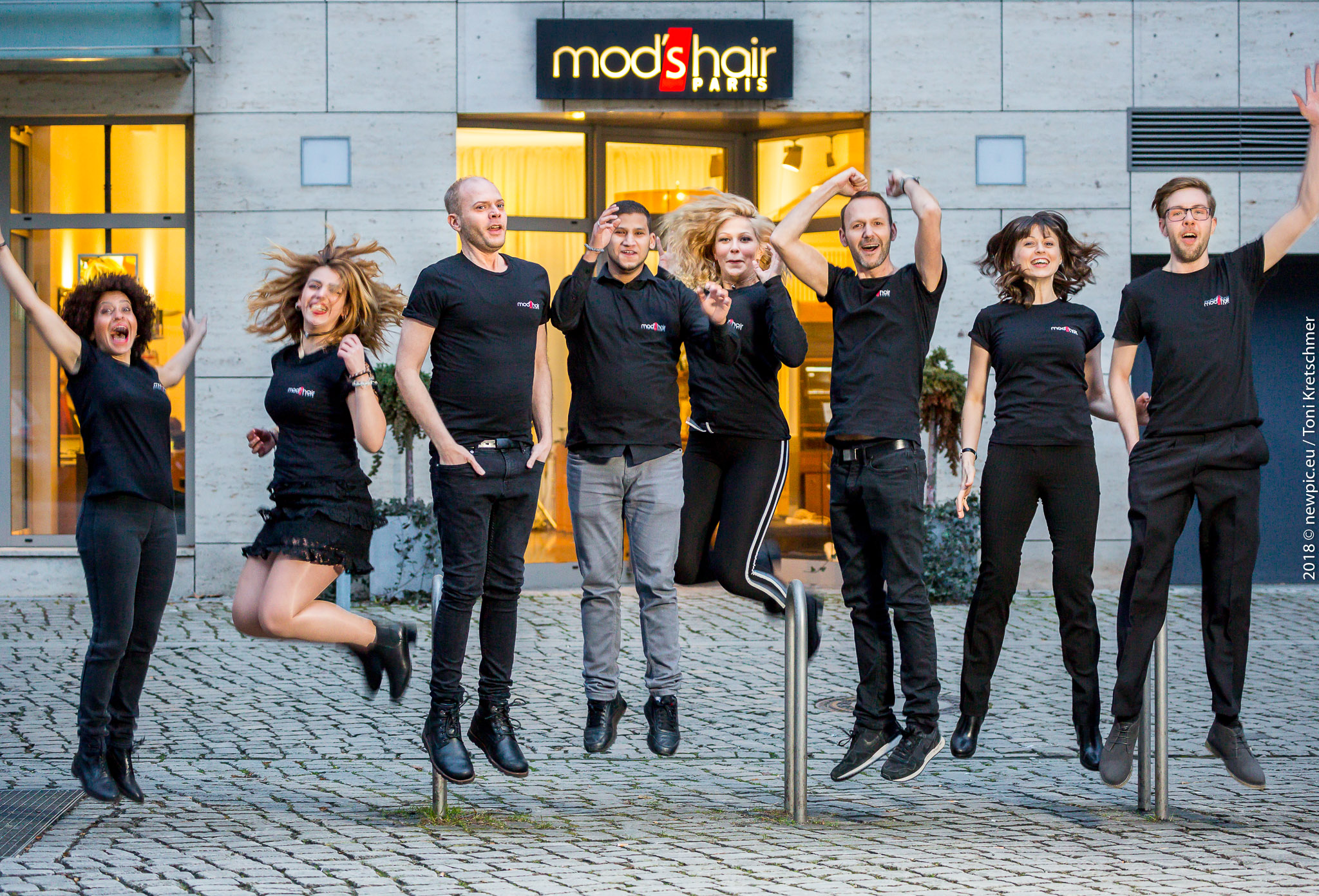 Team mod's hair Paris, Berlin