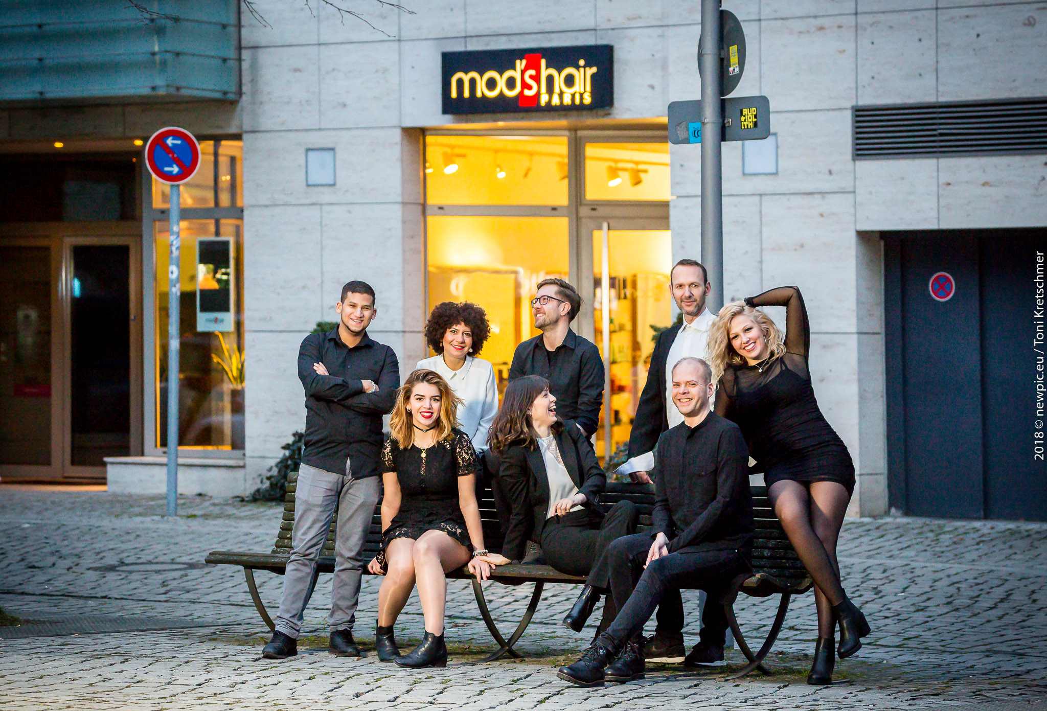 Team mod's hair Paris, Berlin